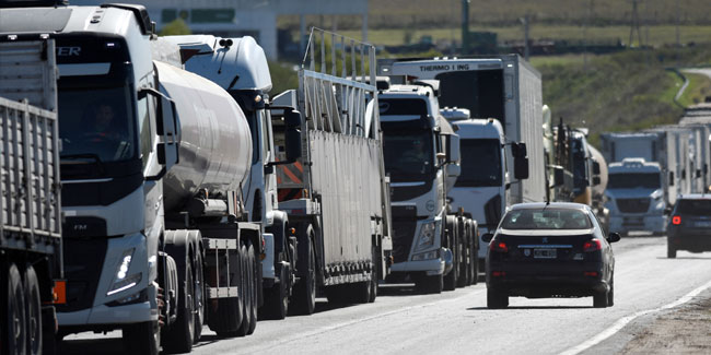 Tag der Lastwagenfahrer in Argentinien