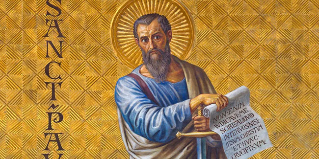 25. Januar - Tag des Heiligen Paulus