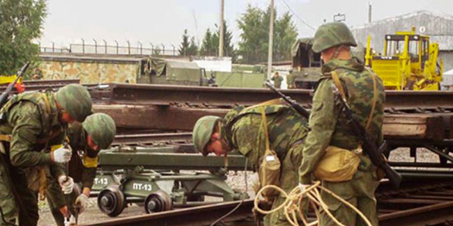 6. August - Tag der Eisenbahntruppen der Russischen Föderation
