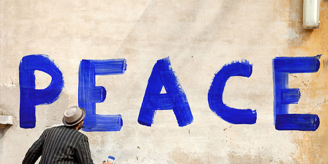 1. Januar: Weltfriedenstag