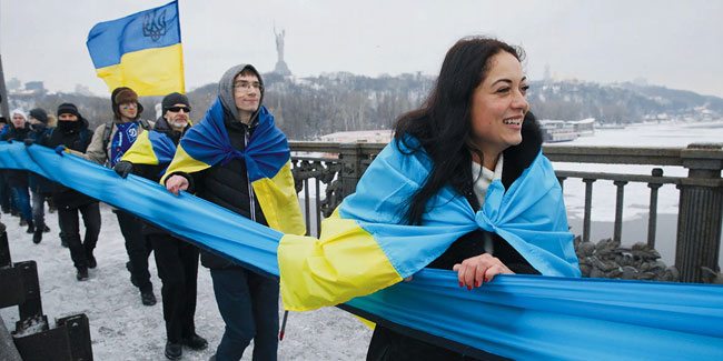 22. Januar - Der ukrainische Sobornosti-Tag