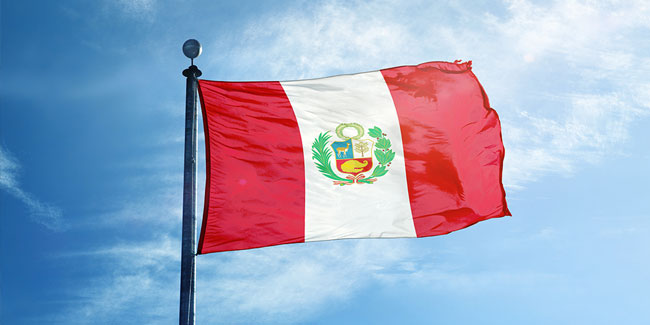 7. Juni - Tag der peruanischen Flagge