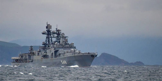 21. Mai - Tag der Pazifikflotte der russischen Marine