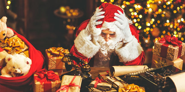 4. Dezember - Geschenkbestelltag für den Weihnachtsmann
