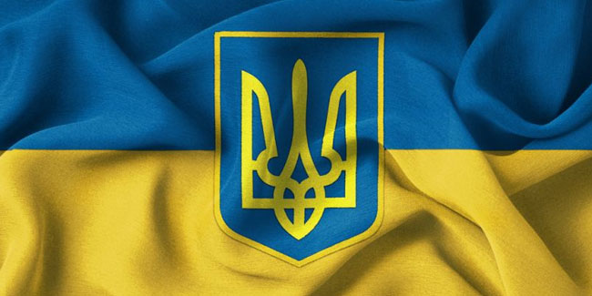 19. Februar - Staatswappen der Ukraine