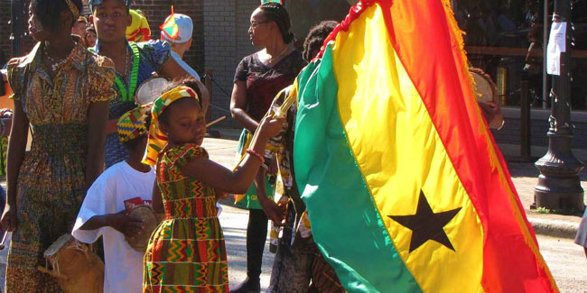 Unabhängigkeitstag in Ghana - Unabhängigkeitstag der Republik Ghana