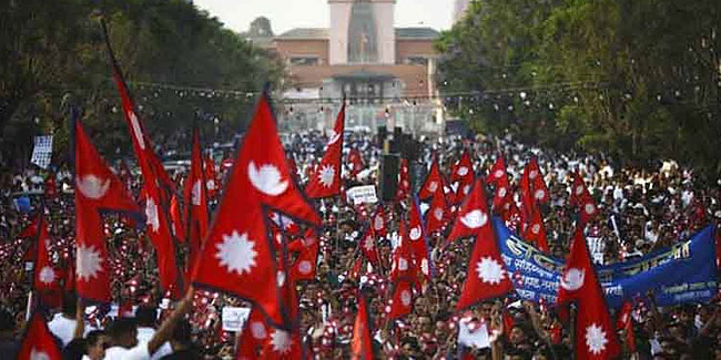 Fest der Einheit in Nepal - Tag der Föderalen Demokratischen Republik Nepal