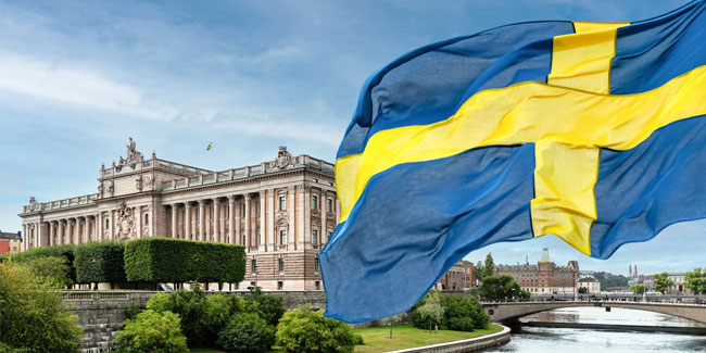 6. Juni - Tag der schwedischen Flagge