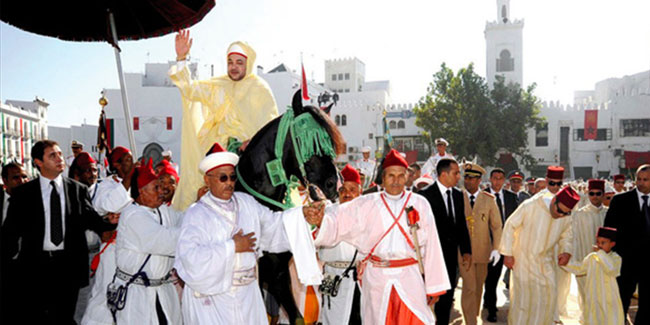 30. Juli - Tag des Throns im Königreich Marokko