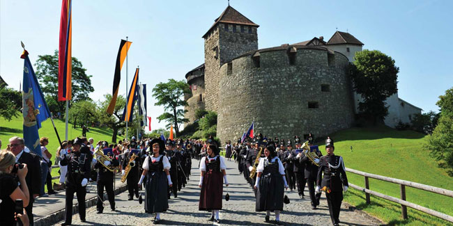 15. August: Nationalfeiertag des Fürstentums Liechtenstein