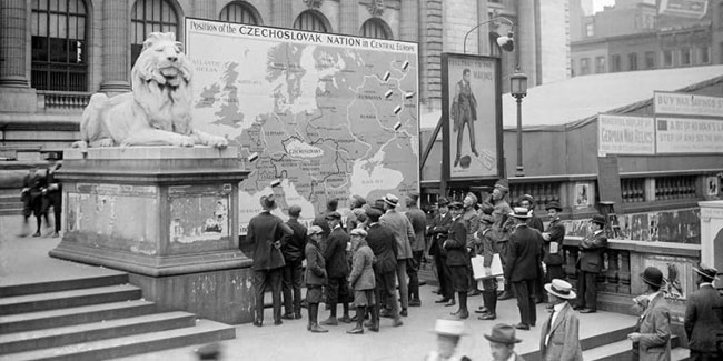 28. Oktober: Tag der Ausrufung der Unabhängigkeit des tschechoslowakischen Staates