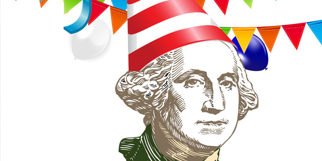 16. Februar: Washingtons Geburtstag