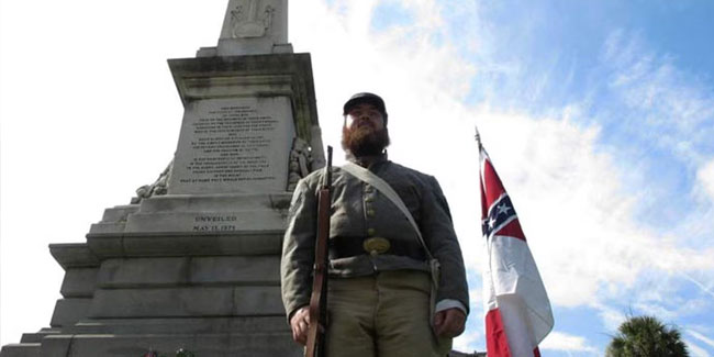 Golden-Spike-Tag - Gedenktag der Konföderierten in North und South Carolina