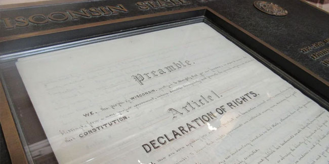 17. September: Tag der Verfassung in Wisconsin