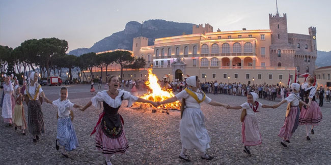 24. Juni - Das Fest des Heiligen Johannes des Täufers in Monaco
