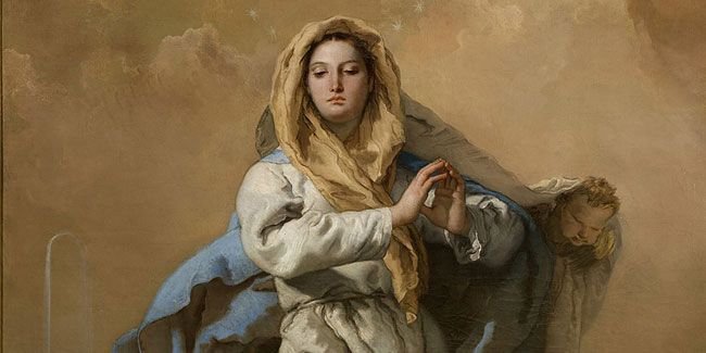 8. Dezember: Fest der Unbefleckten Empfängnis