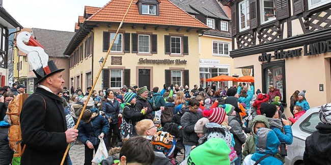 22. Februar: Storchentag in Haslach im Kinzigtal