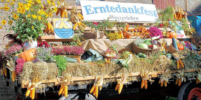 6. Oktober - Erntedankfest in Deutschland
