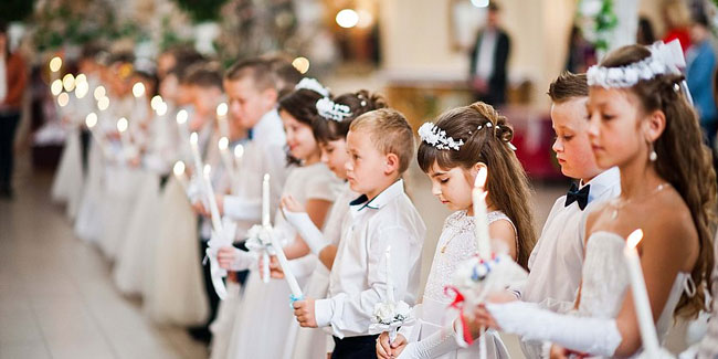 12. April: Weißer Sonntag