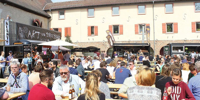 18. April: Art & Street Food Weekend Ladenburg