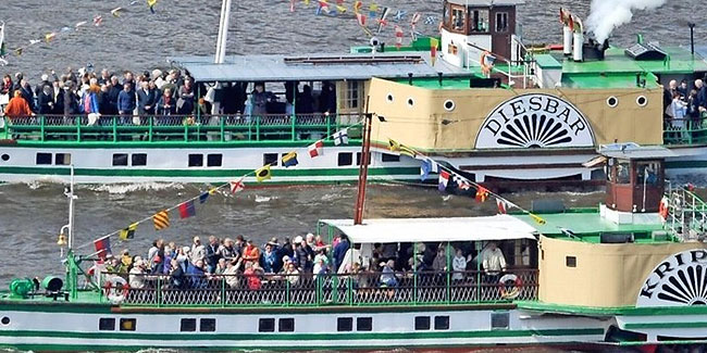 1. Mai: Flottenparade Dresden