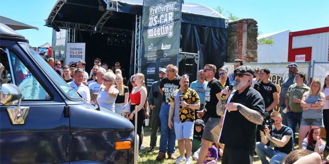 5. Juni: Freiberger US-Car Meeting