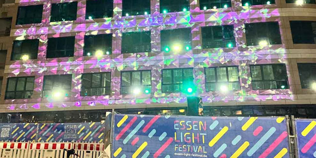 2. Oktober: Essen Light Festival