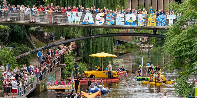 14. August: Leipziger Wasserfest
