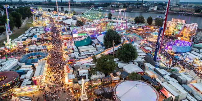 17. Juli: Größte Kirmes am Rhein in Düsseldorf