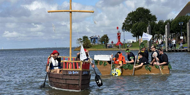 21. August: Spiekerooger Papierbootregatta