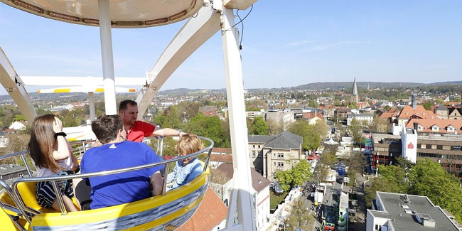 4. April: Oster-Volksfest "Auf der Freiheit" in Herford
