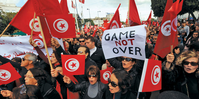 14. Januar - Revolution und Jugendtag in Tunesien