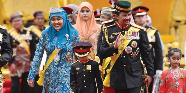 15. Juli - Der Geburtstag des Sultans in Brunei Darussalam
