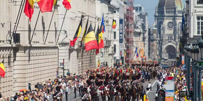21. Juli - Nationalfeiertag in Belgien